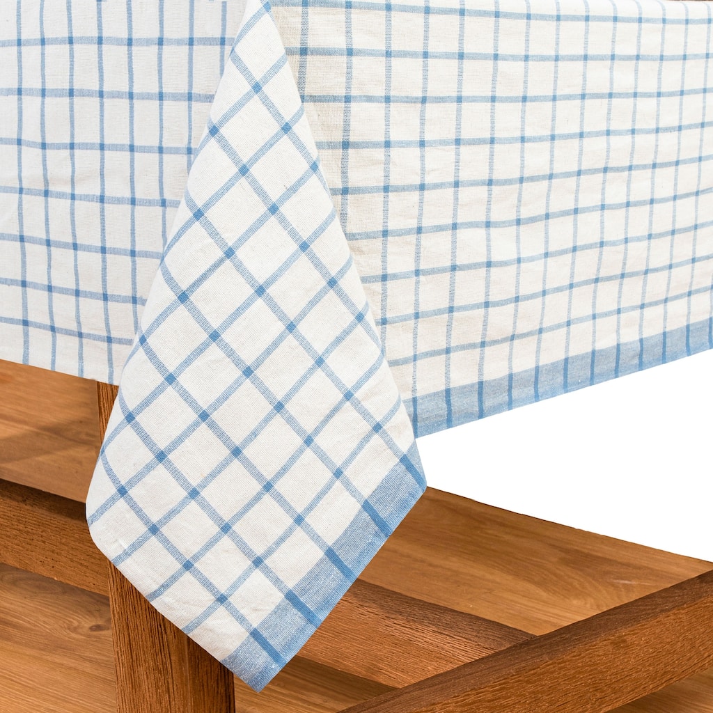 Caravan Windowpane Tablecloth