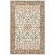 preview thumbnail 11 of 14, SAFAVIEH Handmade Aspen Neva Boho Tribal Wool Rug 5' x 8' - Ivory/Blue - Rectangle