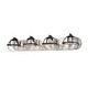 preview thumbnail 3 of 23, Davenay 31'' Wide 4-Light Vanity Light - Satin Nickel