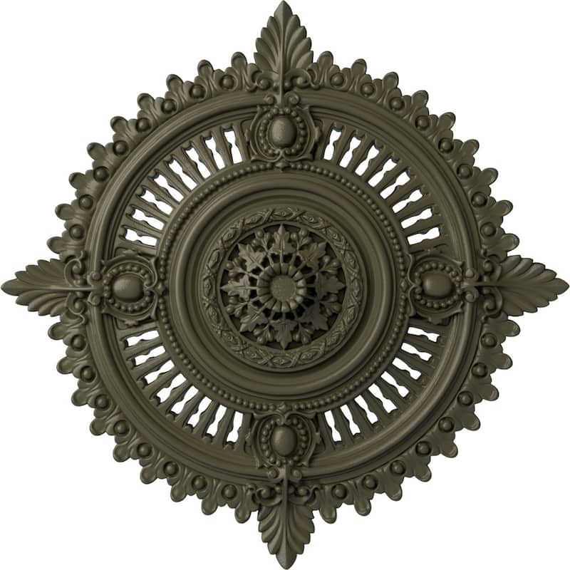 29 1/8"OD x 1 1/4"ID x 4"P Haylynn Ceiling Medallion