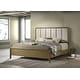 preview thumbnail 5 of 9, Amsbury 59-inch Upholstered Bed Nutmeg