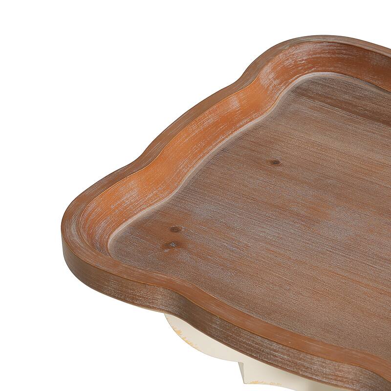 Bevier French Country Accent Table with Square Top by Christopher Knight Home