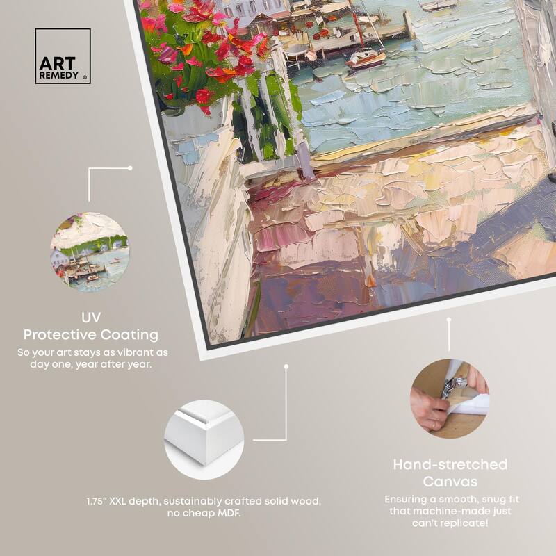 Harbor Hideaway II Canvas by Art Remedy