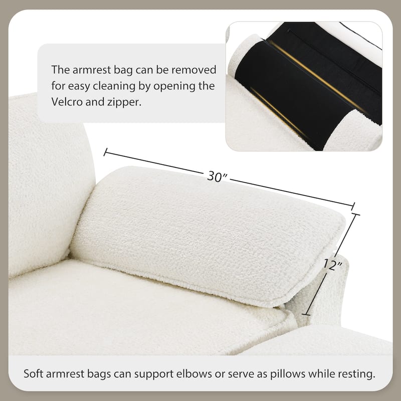 [VIDEO provided] [New] Free Combination Modular Convertible Sectional Sofa Bed Set, 4 Seat Upholstered Sleeper Corner Couch, Dee