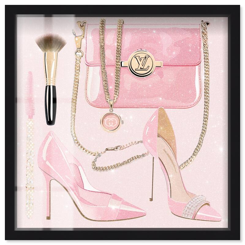 Her Favorite Choices Shadowbox by Art Remedy - Black - 40" x 40"
