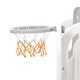 preview thumbnail 30 of 36, 5 in 1 Toddler Slide and Swing Set, Kids Playground Climber Slide Playset with Basketball Hoop Freestanding Combination
