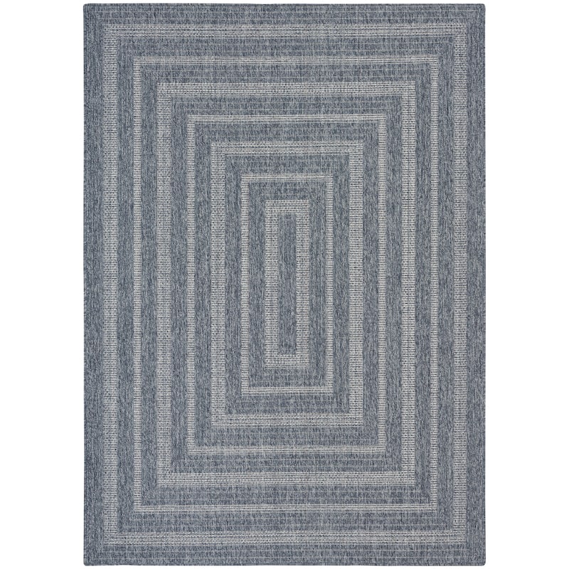 Nourison Tulum Indoor/Outdoor Geometric Area Rug