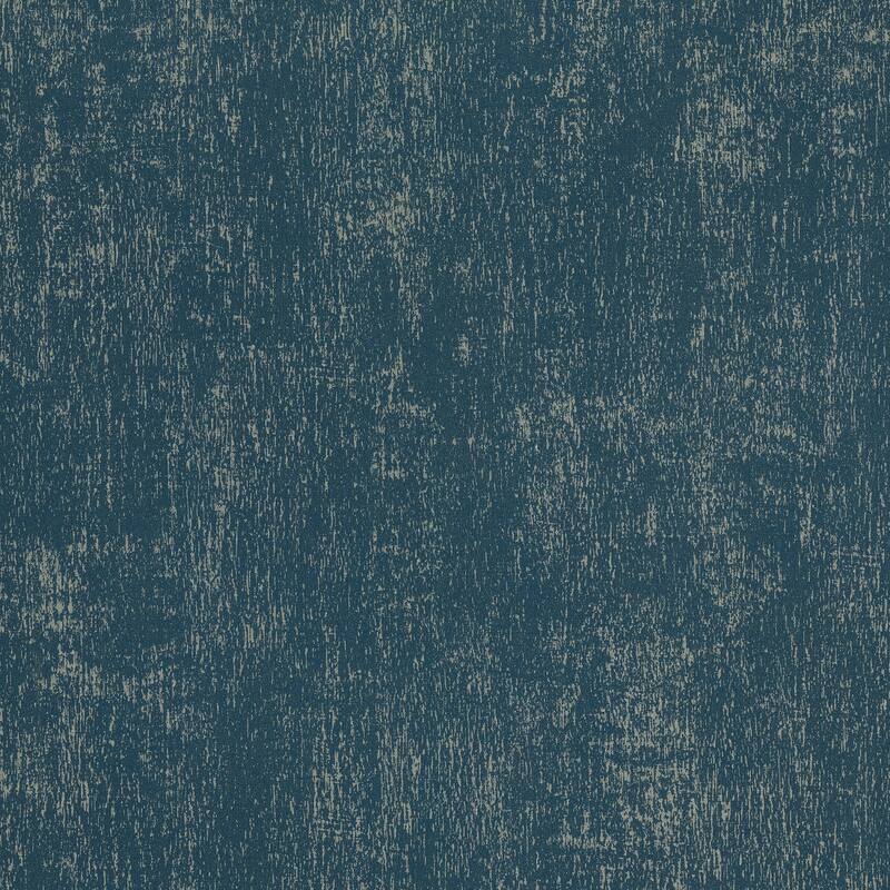 Advantage Edmore Dark Blue Faux Suede Wallpaper