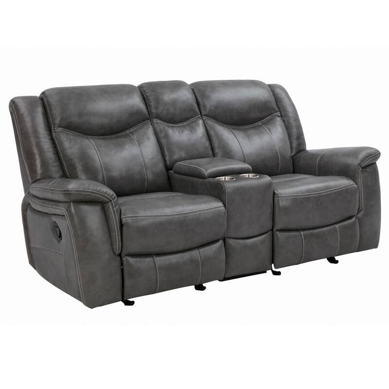 Masley Grey 3-Piece Reclining Living Room Set