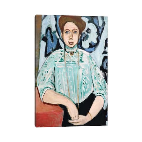 iCanvas "Portrait of Greta Moll" by Henri Matisse Canvas Print