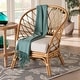 preview thumbnail 9 of 9, Emmeline Bohemian Honey Rattan Accent Chair