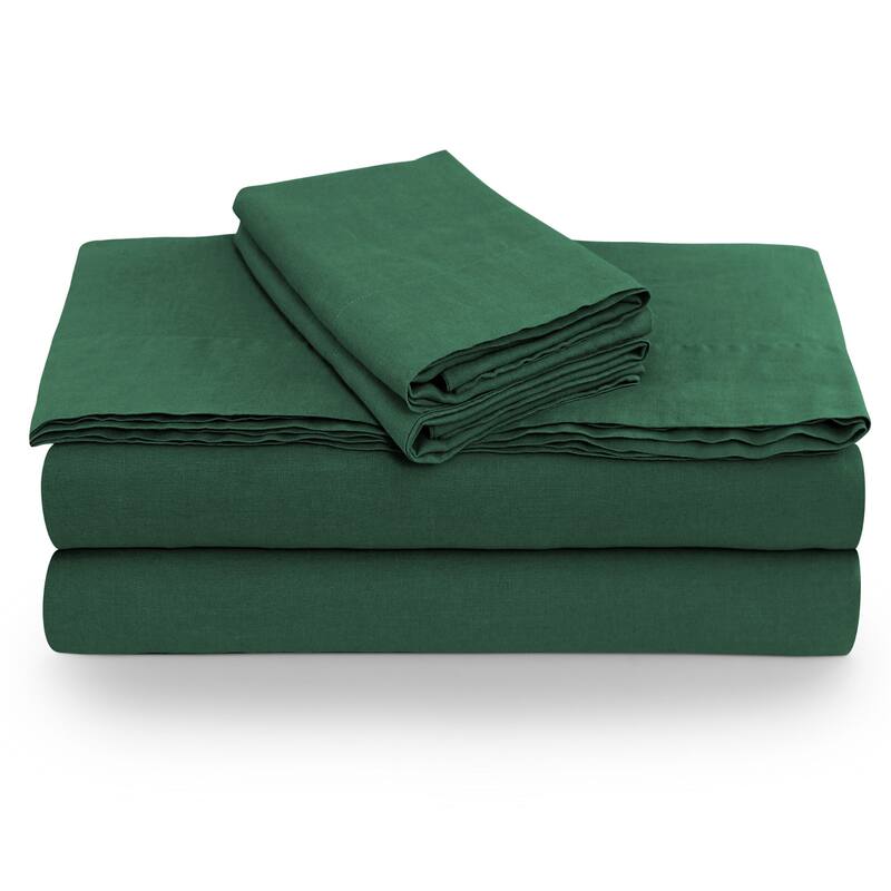 European Garment Washed Linen Pillowcases (Set of 2)