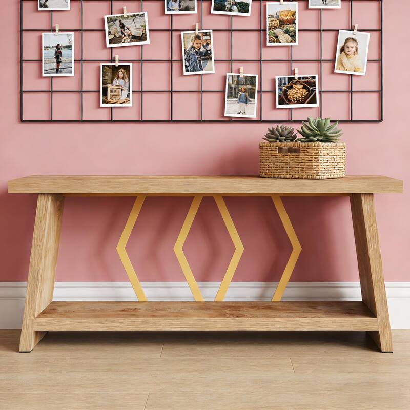 Sofa Table,Storage Console Table