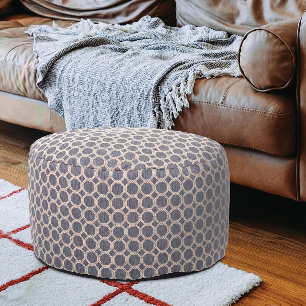 Allan Andrews Contemporary Foot Pouf, Pyth Collection