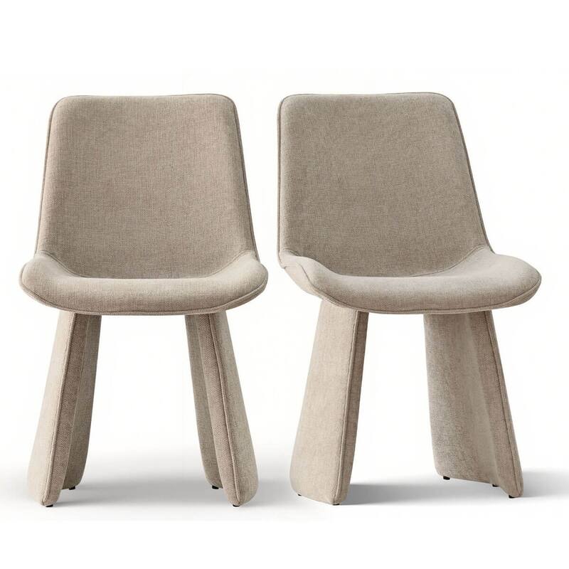 Modern Upholstered Dining Chairs(Set of 2)