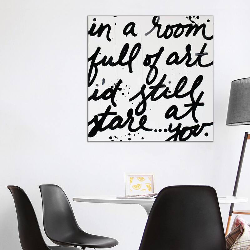 iCanvas "In A Room Black And White" by Kent Youngstrom Canvas Print - 37x37x1.5