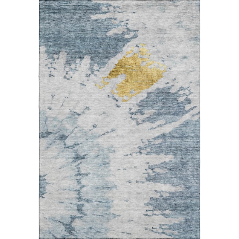 Premium Washable Super Soft Modern Spiral Mayfield Rug