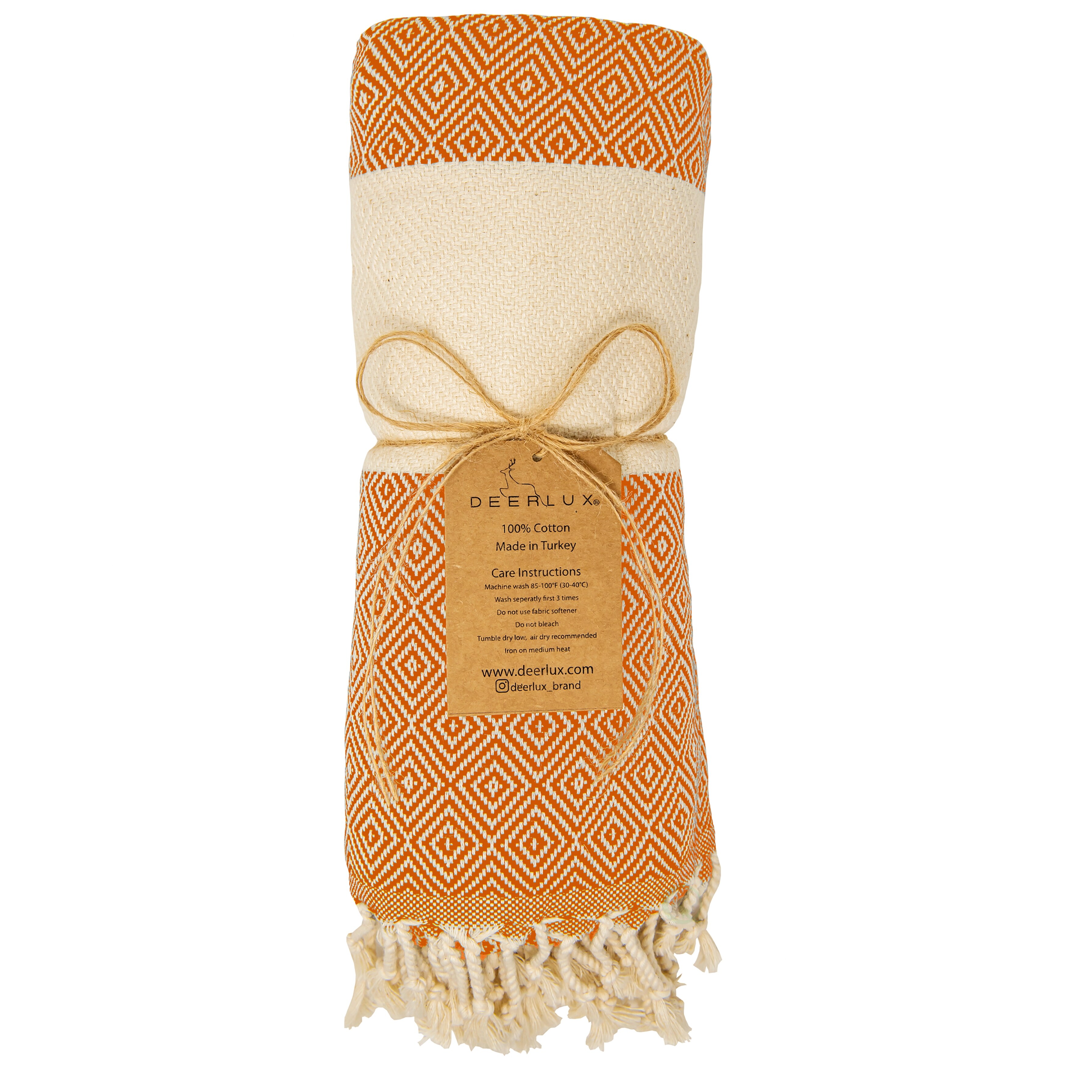 Peshtamal Turkish Cotton Bath Towels - 1 Piece