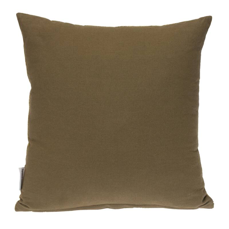 Woven Square Throw Pillow - 18" - Green