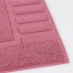 preview thumbnail 3 of 7, Superior Leo Cotton Geometric Border Bath Mat, Set of 2
