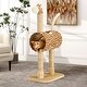 preview thumbnail 2 of 100, EROMMY Cat Tree – Multi-Level Cat Tower with Sisal Scratching Posts & Swing Ball, Modern Cat Furniture for Indoor Cats