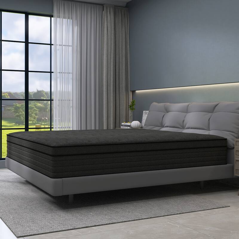 14 inch Mattress in a Box with Pocket Spring and Soft Foam