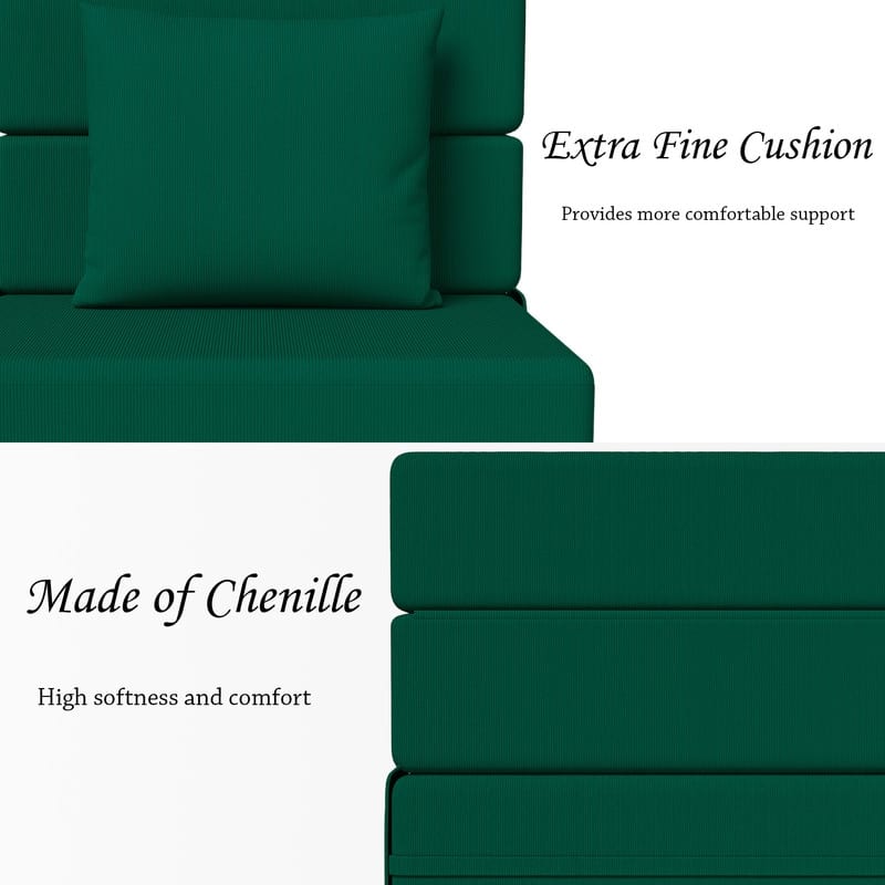 Convertible Compression Corduroy Sectional Sofa (Set of 2)