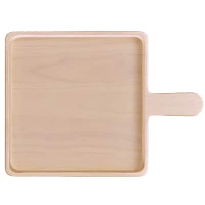 Noritake Hammock Wood Square Platter, 12"