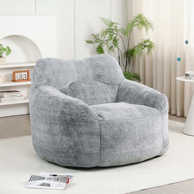 Modern Bean Bag Chair with Armrests,for Ultimate Relaxation in Living Room and Bedroom