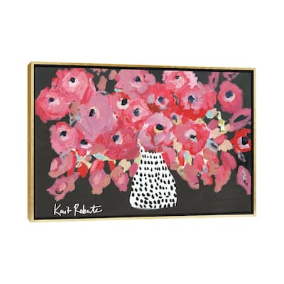 iCanvas "Bloom Widely" by Kait Roberts Framed Canvas Print
