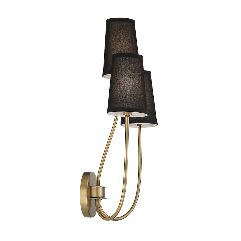 Meridian M90065 3 Light 23" Tall Wall Sconce