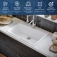 preview thumbnail 40 of 62, Karran Drop-In Quartz Single Bowl Kitchen Sink