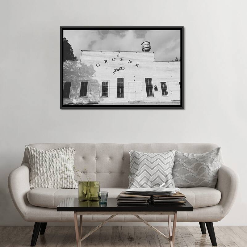 iCanvas "Gruene Hall Texas" by Ann Hudec Framed Canvas Print