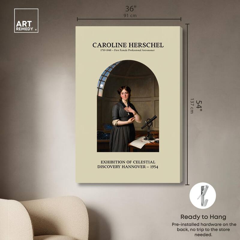 Telescopic Visions Canvas by Art Remedy, Gallery Wrapped