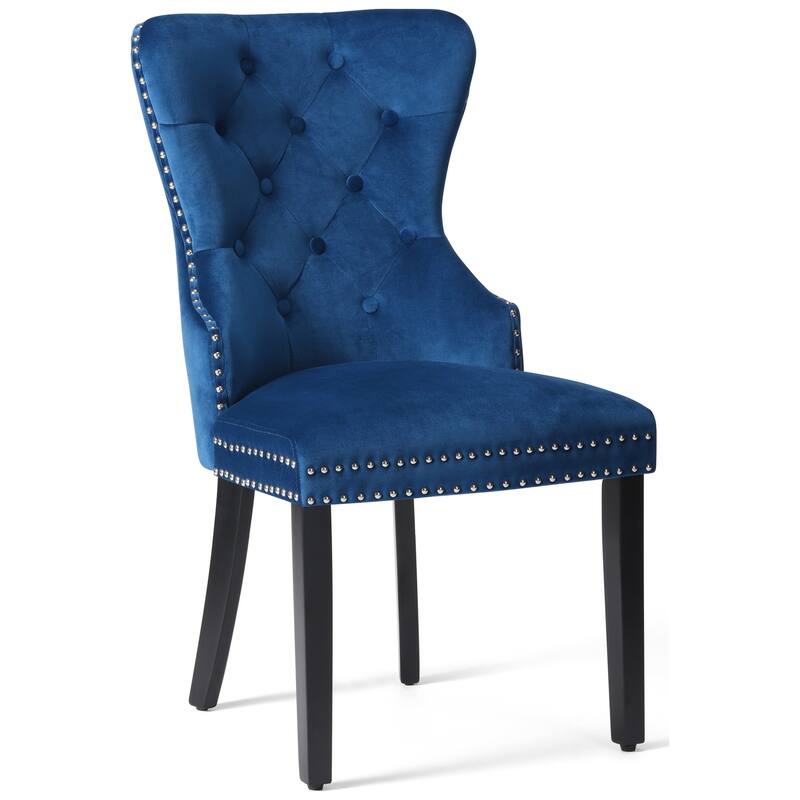 Highland Tufted Velvet Side Chair (Set of 6)
