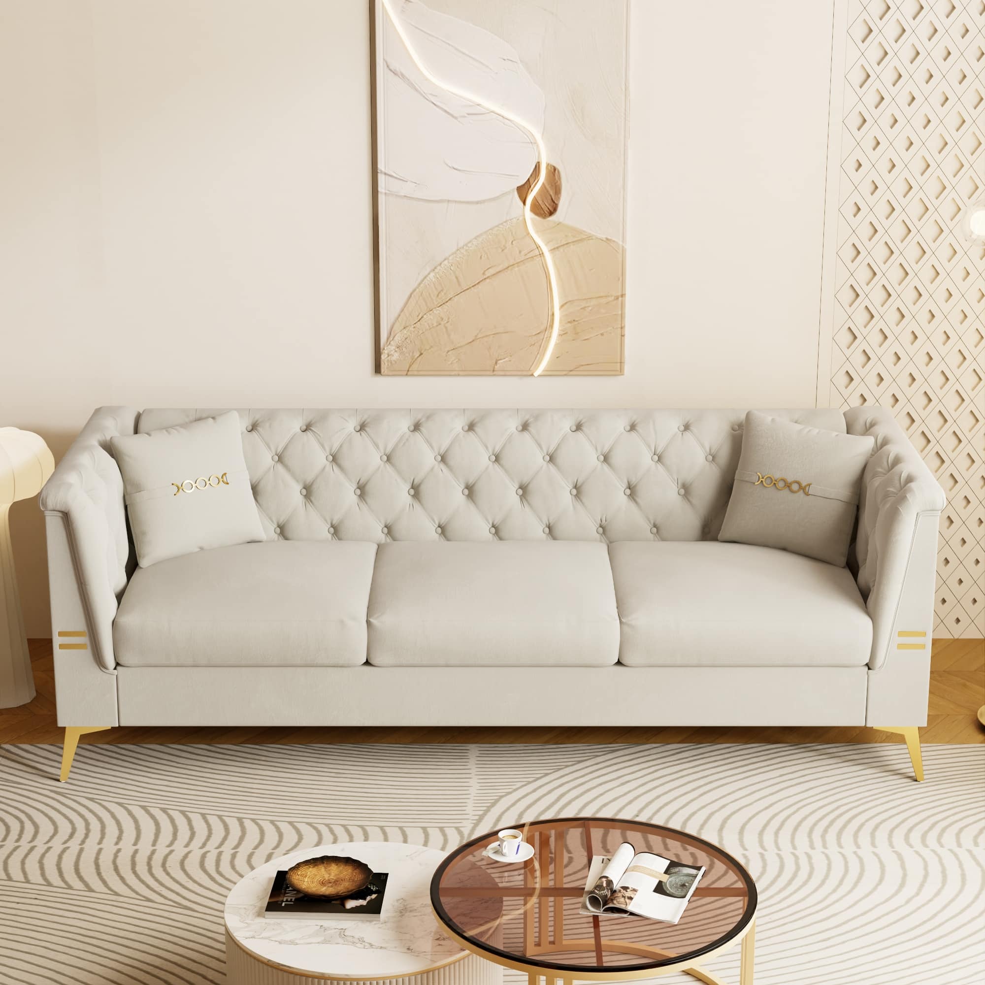 Option Cream White