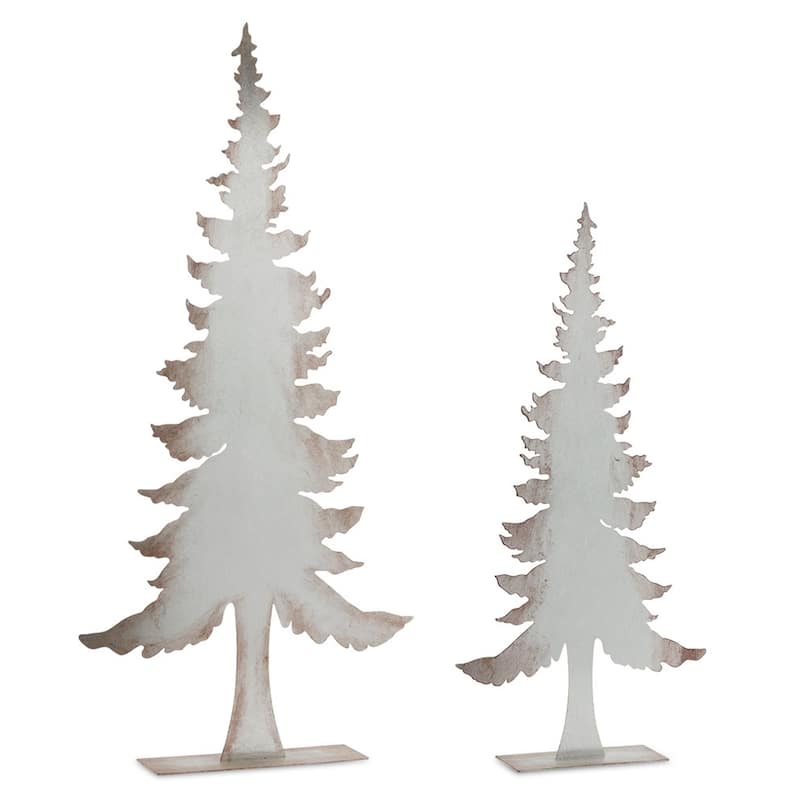 Holiday Tree Decor (Set of 2) - Brown