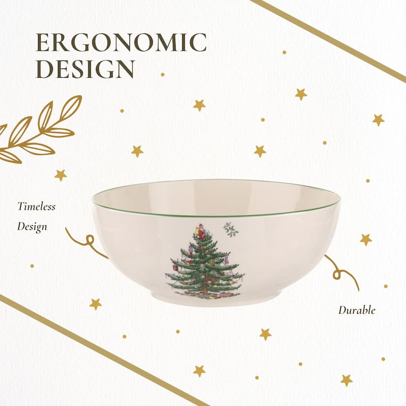 Spode Christmas Tree Round Bowl