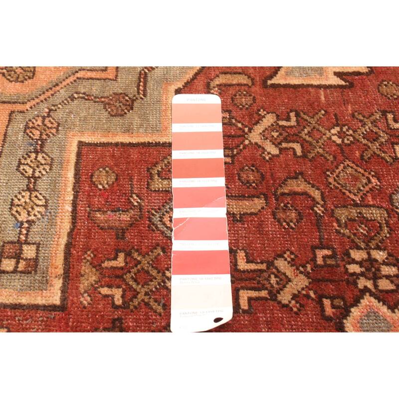 ECARPETGALLERY Hand-knotted Konya Anatolian Dark Red Wool Rug - 3'10 x 6'3