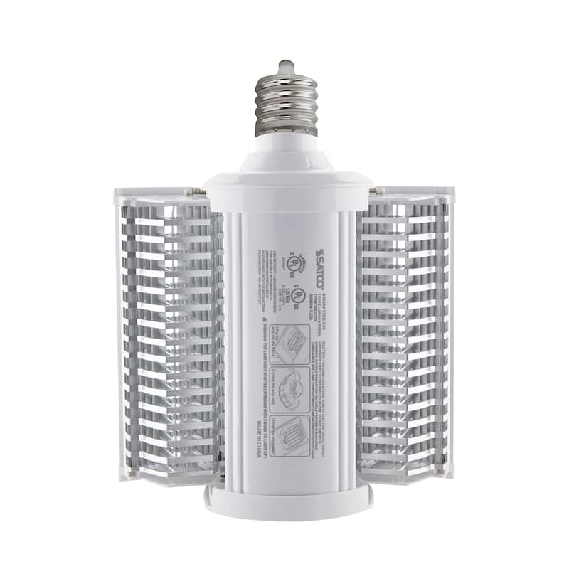 110 Watt LED Hi-Lumen Shoe Box Style Lamp For Commercial Fixture Applications 3000K Mogul Extended 100-277 Volts - White