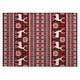 preview thumbnail 151 of 152, Machine Washable Indoor/ Outdoor Christmas Sweater Chantille Rug