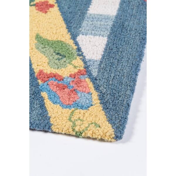 Madcap Cottage by Momeni Summer Garden Think of England Area Rug Bed