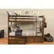 preview thumbnail 16 of 17, Somette Claire Twin Bunk Bed with Storage Drawers, Mattress not included