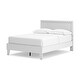 preview thumbnail 9 of 32, Signature Design by Ashley Hallityn White Panel Platform Bed