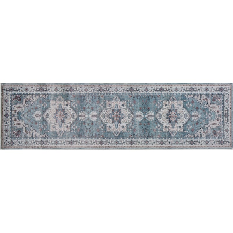 Domani Comfort Modern Bohemian Faux Fur Area Rug - 2' x 7' Runner