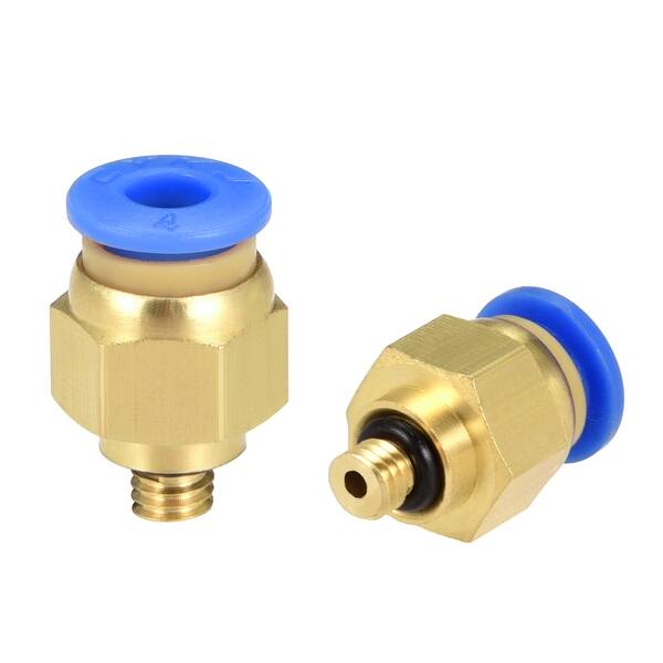 Shop 10 Pcs Pneumatic Straight Quick Fitting 4mm Thread M5