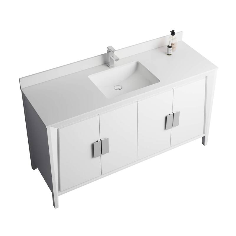 Fine Fixtures Imperial Collection Bathroom Vanity Cabinet Set,