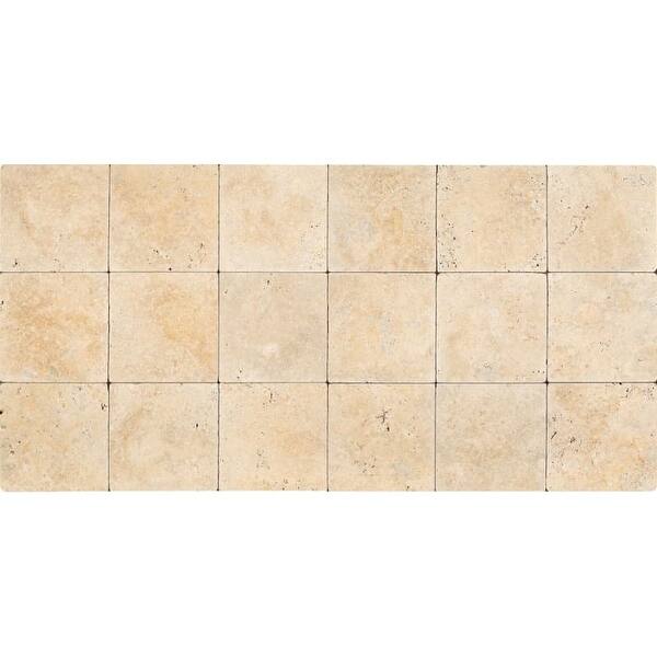 Shop Daltile T11818u Travertine Collection 18 X 18 Square