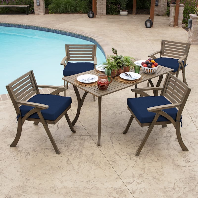 ARDEN Leala Texture Outdoor 21 x 21 in. Seat Cushion