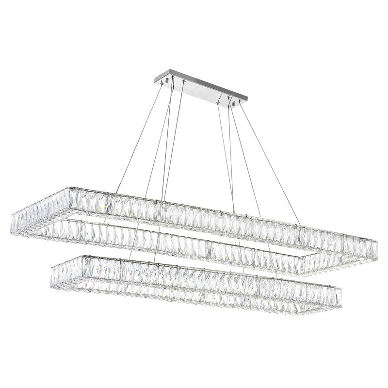 Felicity LED Chandelier With Chrome Finish - Chrome